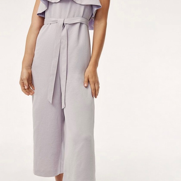 SOLD Aritzia Babaton Flutter Jumpsuit - Picture 2 of 5